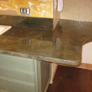 Concrete Countertop Overlay