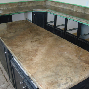 Concrete Countertop Overlay