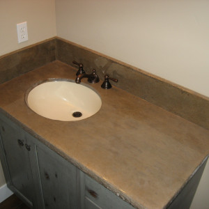 Concrete Countertop Overlay