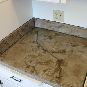 Concrete Countertop Overlay