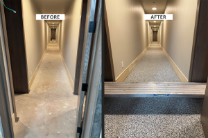 Resin-Rock-before-after-hallway