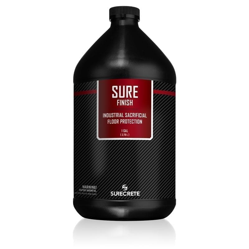 SureCrete Authorized Distributor SureFinish is an industrial floor wax