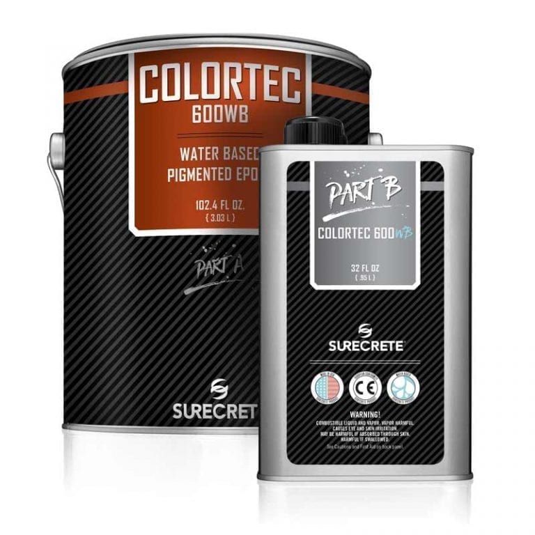 Surecrete Pigmented 600WB Water Based Epoxy ColorTec - Contec Supply ...