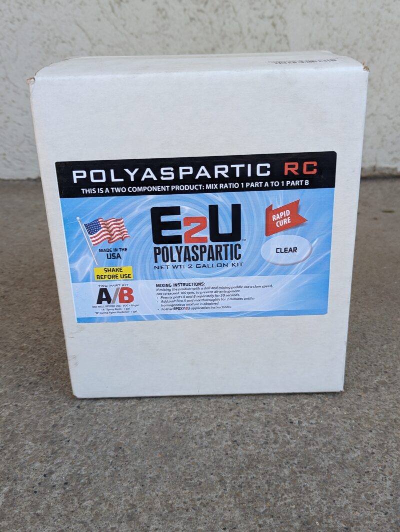 E2U polyaspartic box