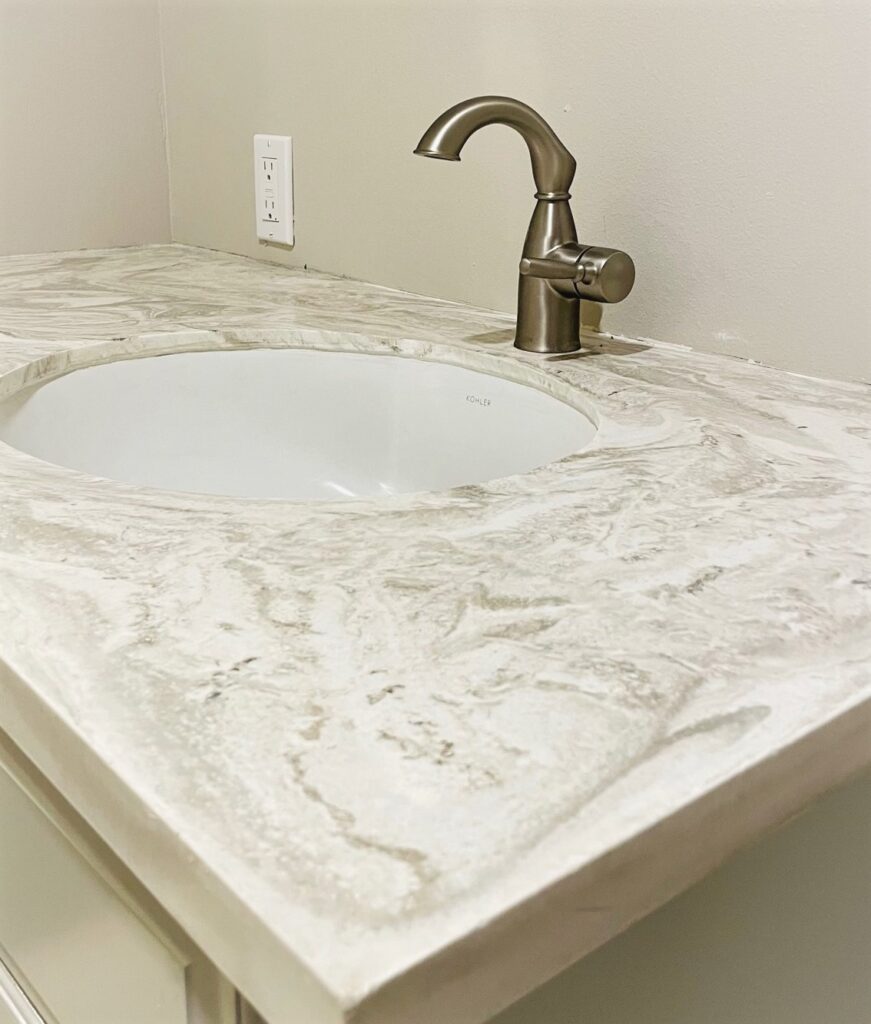 countertop in home