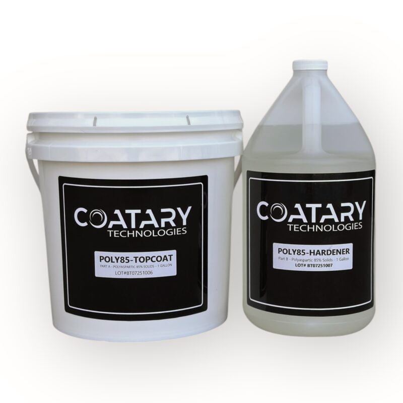 Coatary Polyaspartic 85% Solids - Top Coat kit